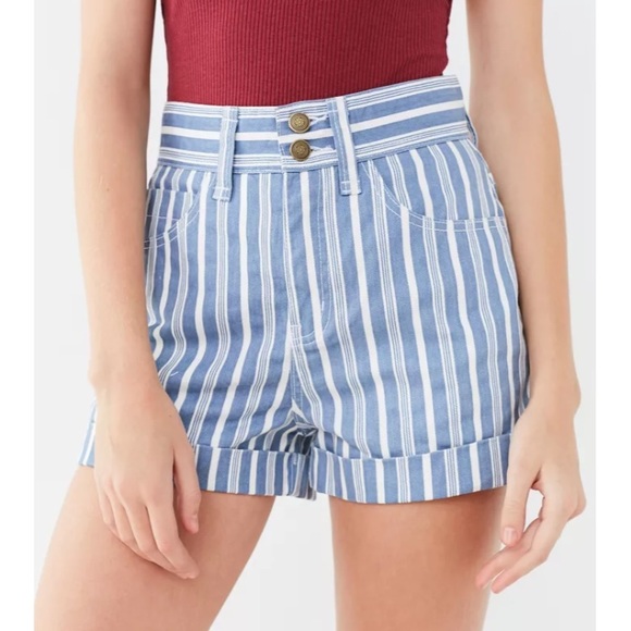 Urban Outfitters High Rise Striped shorts - Picture 7 of 9